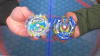 SLASH VALKYRIE vs ACE DRAGON | Beyblade Burst GT ベイブレードバーストガチンコ