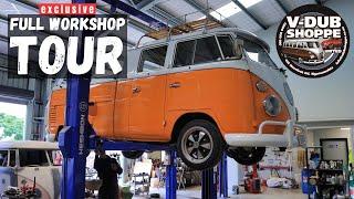 V Dub Shoppe NZ's Premier VW Workshop Shed Tour with Kombis, VW Beetles Baja Bugs, & Porsches
