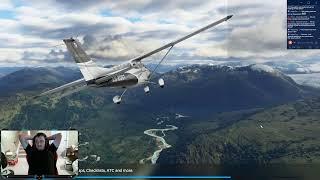 Microsoft Flight Simulator! My hometown!