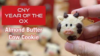 CNY YEAR OF THE OX Almond Butter Chinese New Year Cookies Recipe