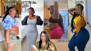 Just WOW. Reacting to Black Women Weight Loss Transformations! Before and After