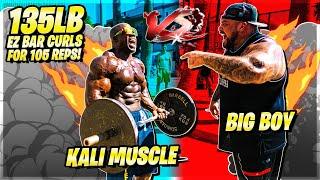 Super-Pump Arm Workout for MASS (1 EXERCISE) - Kali Muscle + Big Boy