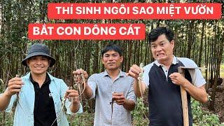 Khương Dừa thăm nhà thí sinh Giải Nhất Ngôi Sao Miệt Vườn 3, theo bà con đào con dông cát mưu sinh