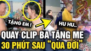 Vừa đăng clip BA TẶNG QUÀ CHO MẸ, vài giờ sau cô gái đau lòng thông báo BA ĐÃ QUA ĐỜI | Tin 3 Phút