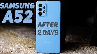 Samsung Galaxy A52 Quick Review After 48 Hours: Camera Test | Differences vs A72 Explained [Hindi]