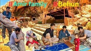 The life of the nomads: the bond of love. Amir's family meeting with the Behun family