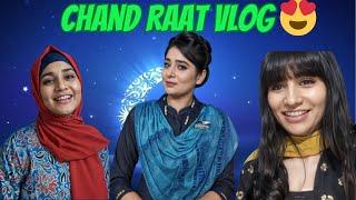 Chand Raat pr b Shopping  | Eid ka dress ni Aya  | Aiman Khan ki flight LG gyi | Moona and Sakina