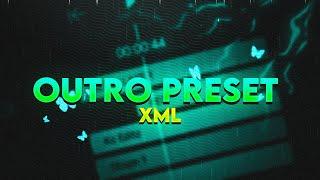 Outro Preset Alight Motion | Alight Motion Tutorial | Xml