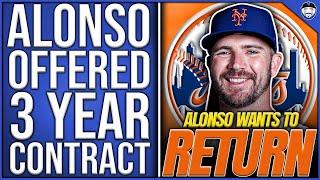 BREAKING: Alonso OFFERED Mets 3 Year Contract! (New York Mets News)