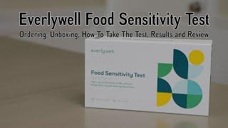 Everlywell Food Sensitivity Test Review & Demo for Adults (Unboxing, Test Taking, Results & Review)