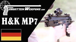 Shooting the H&K MP7