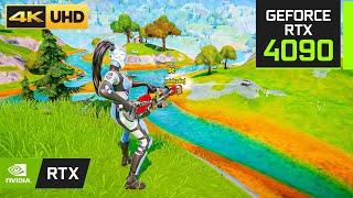 Fortnite Eminem Update Gameplay : RTX 4090 24GB ( 4K Max Settings RTX ON )