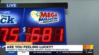 Mega Millions jackpot rises to $681K; drawing tonight