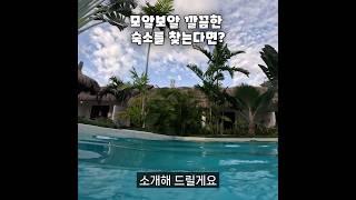 수영장과 바다가 있는 이쁘고 깔끔한 호텔이 있다고? 세부 모알보알 시크릿파라다이스