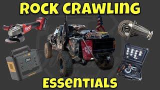 Rock Crawling 101:  Gear/Equipment/Tools You NEED to Survive a week of "Rocklanding"