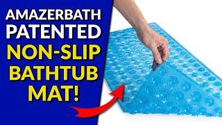 AmazerBath Patented Non Slip Bathtub Mat