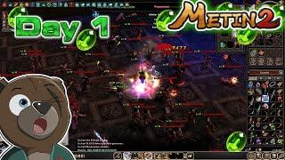 Metin2 Emerald | TAG 1 ZIEL GROTTE / DIE CREW LEGT LOS  | Let´s Play Metin2 mit Vossi