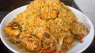 Afghani Murgh Pulao مرغ پلو خیلی لذیذ علاقمند دایمی این پلو خواهید شد Afghani Chicken Pulao Recipe