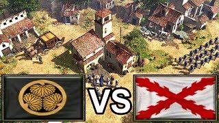 Aizamk's Japanese FF vs Somppu's Spanish FF! [Age of Empires 3]