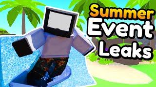 SUMMER EVENT LEAKS!! (Toilet Tower Defense)