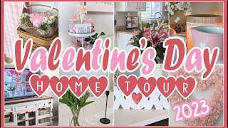  2023 COZY VALENTINE'S HOME TOUR│SWEET & SIMPLE VALENTINE'S HOME│HOME DECOR IDEAS│HOME DECORATING