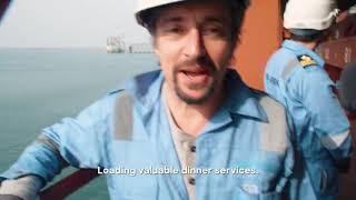 Richard Hammond's BIG - Episode 4 - Loading The Marie Maersk - Clip - Discovery Channel UK