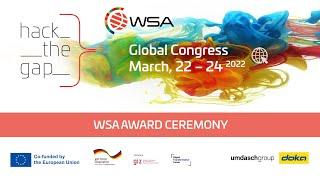 Award Ceremony & Global Champions Announcement | WSA Global Congress 2022