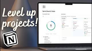 Ultimate Project & Task Management with Notion?  | Template Tour + Easy Guide