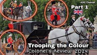 PART 1: Spectacular Display" Colonel's Review Trooping The Colour 08/06/24
