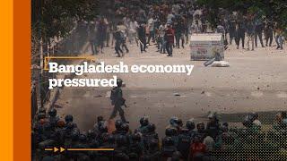 Bangladesh economy reels under pressure from unrest