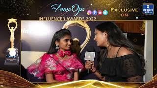 Vinni Voxx Face to Face at Influencer Awards 2022 | Iframes media