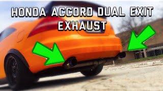 Honda Accord Custom Dual Exhaust