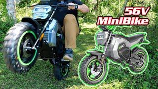 The QUIET RIPPER! EGO 56V Mini Bike [MB1000]