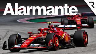 La alarmante tendencia de Ferrari en la temporada 2024 de F1