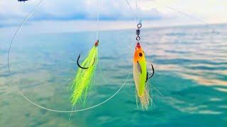 SAMBARAN IKAN DISINI SUKA BIKIN KAGET || SABIKI JIGGING MICRO JIG 20 GRAM SENJU