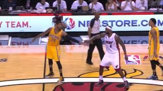 Mutual respect: LeBron James and Paul George - Pacers @ Heat, Game 2