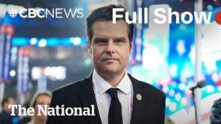 CBC News: The National | Matt Gaetz spent thousands on sex, drugs, ethics report claims