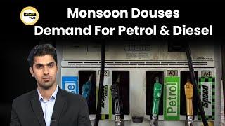 Petrol and diesel sales battered by monsoon | Money Time | Money9 English