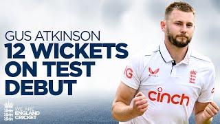  Fourth BEST Figures on Test Debut IN HISTORY | Gus Atkinson's 12 Wickets v West Indies