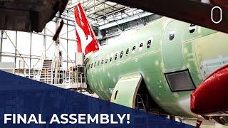 Revealed: Qantas First Airbus A321XLR On Final Assembly