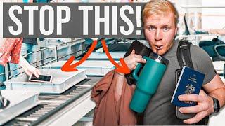 AVOID These TSA Line MISTAKES (10 Airport Security Tips)