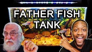 Trying the Father Fish Method! (Walstad style aquarium setup)