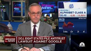 DOJ and eight states file antitrust lawsuit against Google