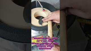 "Mastering the Art of Axe Sharpening: The Stone Disk Method" ||Technological Wonder.@Technological41