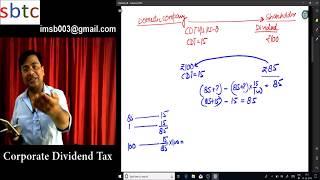 Corporate Dividend Tax (CDT) Section 115-O ......Direct Taxation
