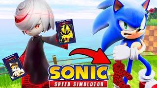 SAGE KIDNAPPED SONIC! FASTEST WAY TO UNLOCK DETECTIVE TAILS & GOLD METAL! (Sonic Speed Simulator)