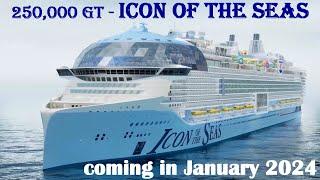 World's Largest Cruise Ship - ICON OF THE SEAS Preview - The NEW Royal Caribbean Flag Ship 2024