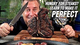 The KING of Steaks | How to Cook a Porterhouse Steak The RIGHT Way!!!  On the Big Green Egg
