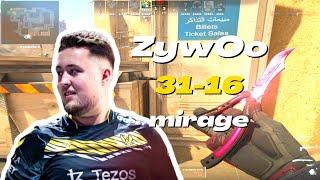 【CS2 POV】ZywOo (31-16) (mirage) | FACEIT Ranked | Nov 19, 2023