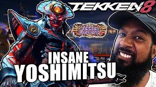 This YOSHIMITSU was INSANE! Lil Majin Tekken 8 KING Ranked Fights!